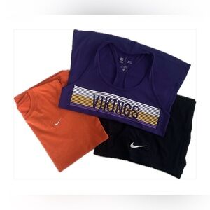 Nike Purple and Orange Activewear Set